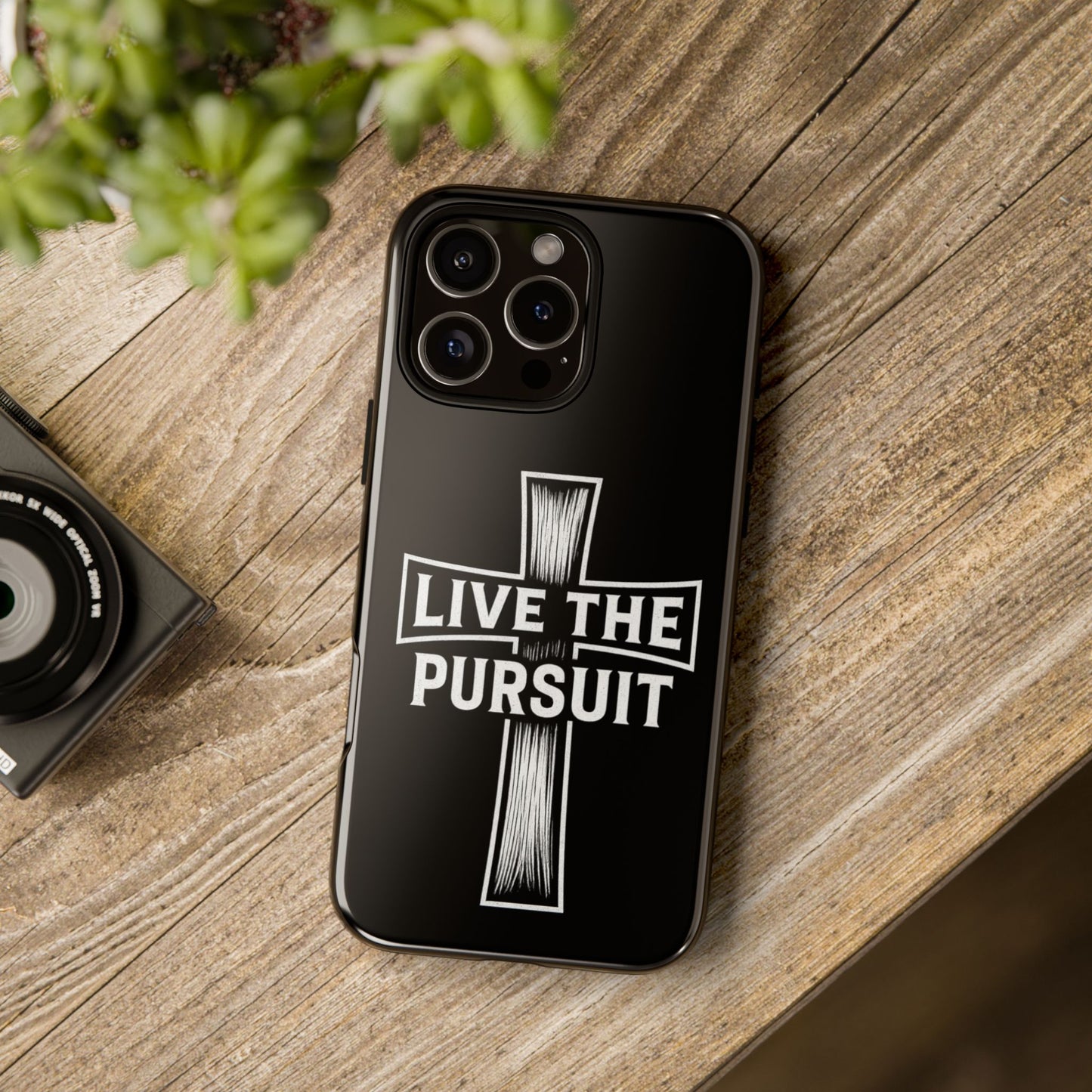 Live The Pursuit Cross Phone Case