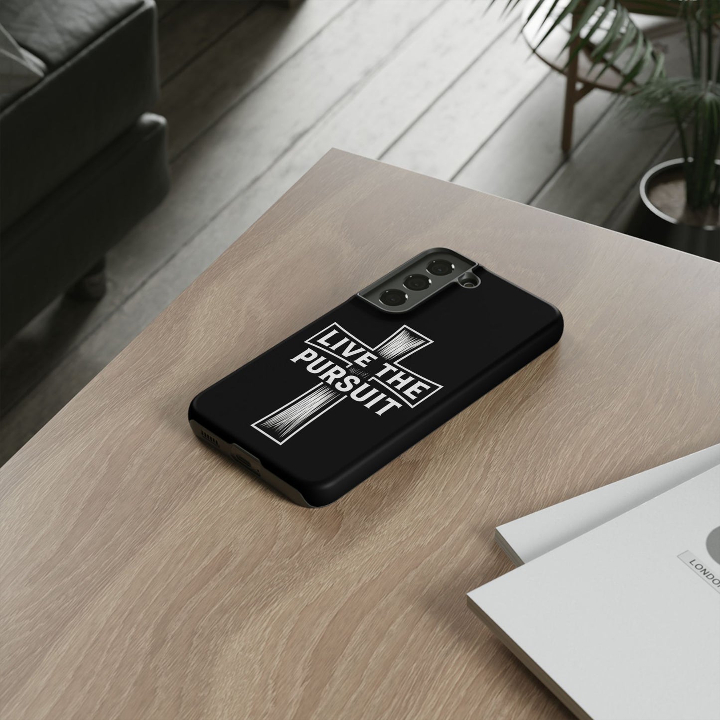 Live The Pursuit Cross Phone Case