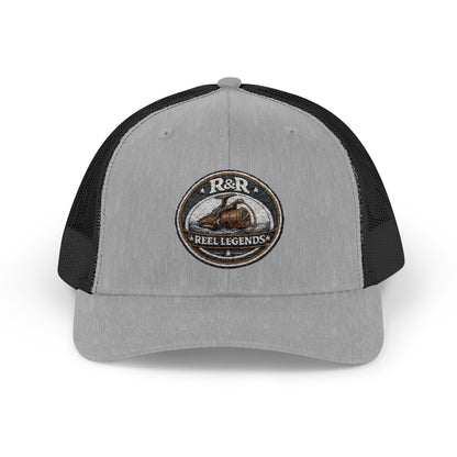 'Reel Legends' Bass Fishing Patch Snapback