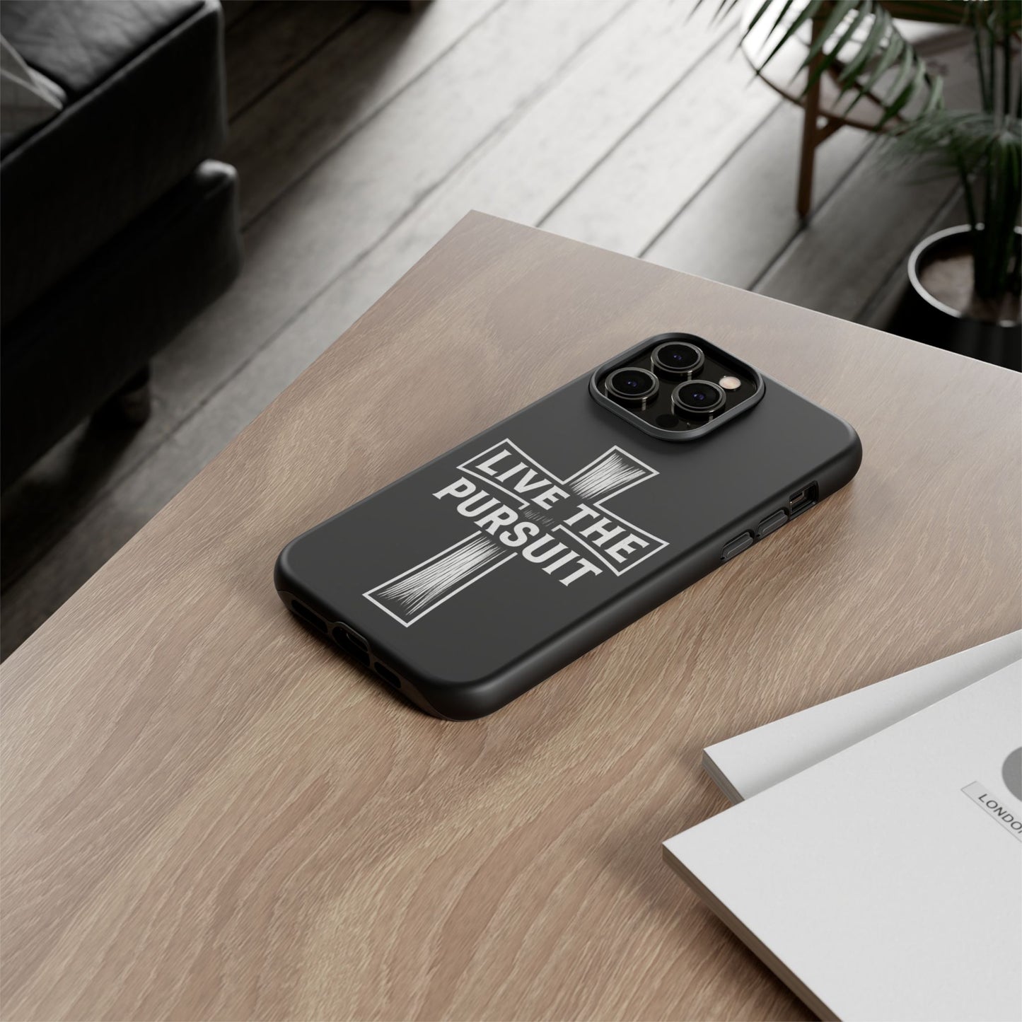 Live The Pursuit Cross Phone Case