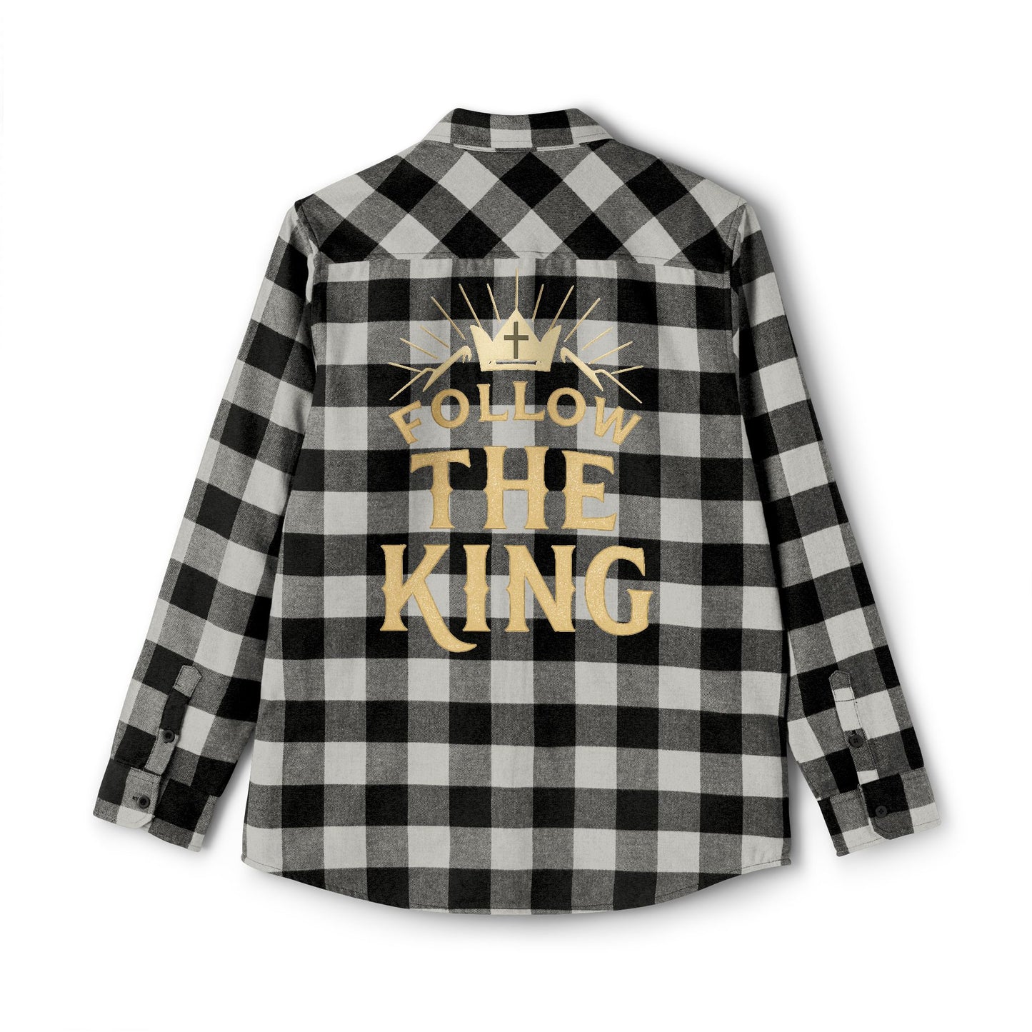 Follow the King Faith Flannel Shirt