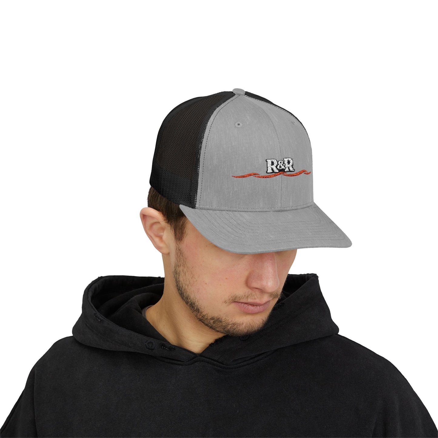 R&R Embroidered Trucker Cap