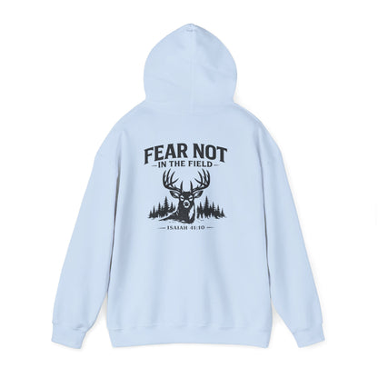 “Fear Not in the Field” Deer Graphic Sweatshirt (Isaiah 41:10)