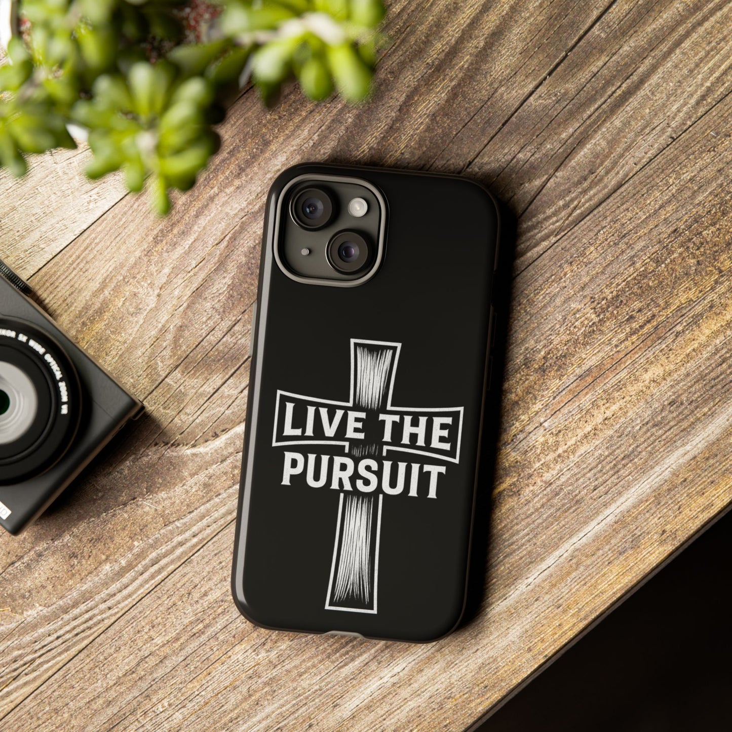 Live The Pursuit Cross Phone Case