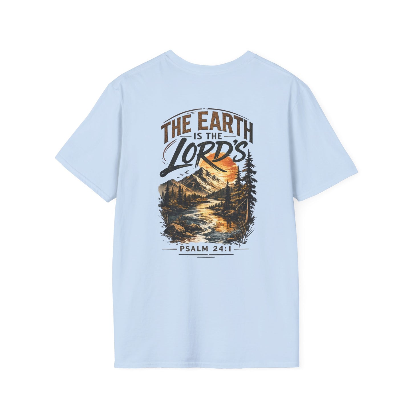 “The Earth is the Lord’s” Psalm 24:1 Graphic