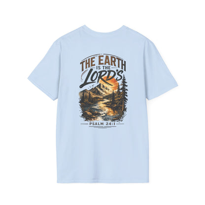 “The Earth is the Lord’s” Psalm 24:1 Graphic