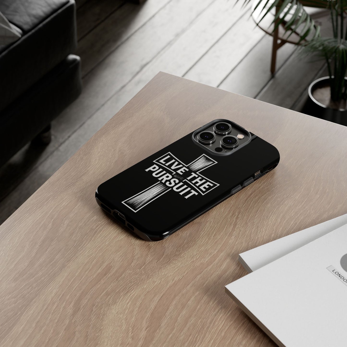Live The Pursuit Cross Phone Case