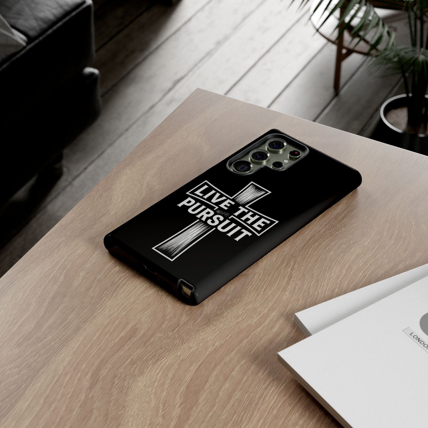 Live The Pursuit Cross Phone Case