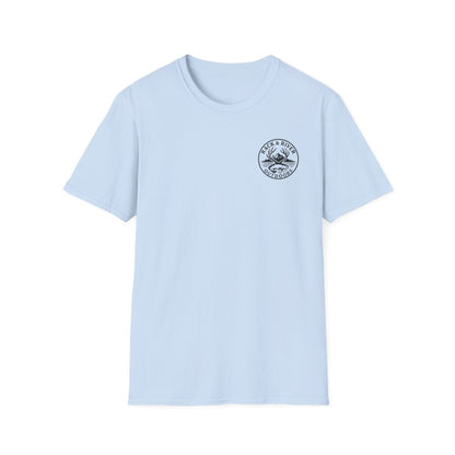 Follow Me Sunset Graphic T-Shirt (Mathew 4:19)