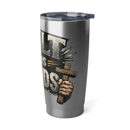 Built by His Hands 20oz Stainless Steel Tumbler