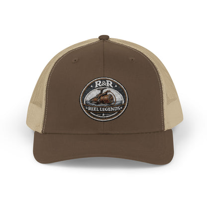'Reel Legends' Bass Fishing Patch Snapback