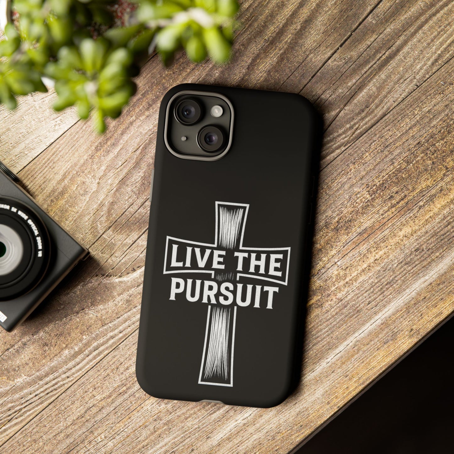 Live The Pursuit Cross Phone Case