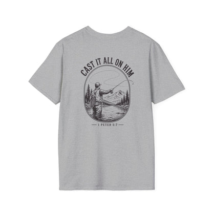 Cast It All On Him Tee - 1 Peter 5:7