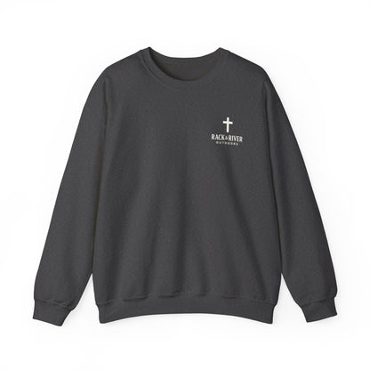 Still Enough To Hear Him Crewneck - Bow Hunter Faith Collection
