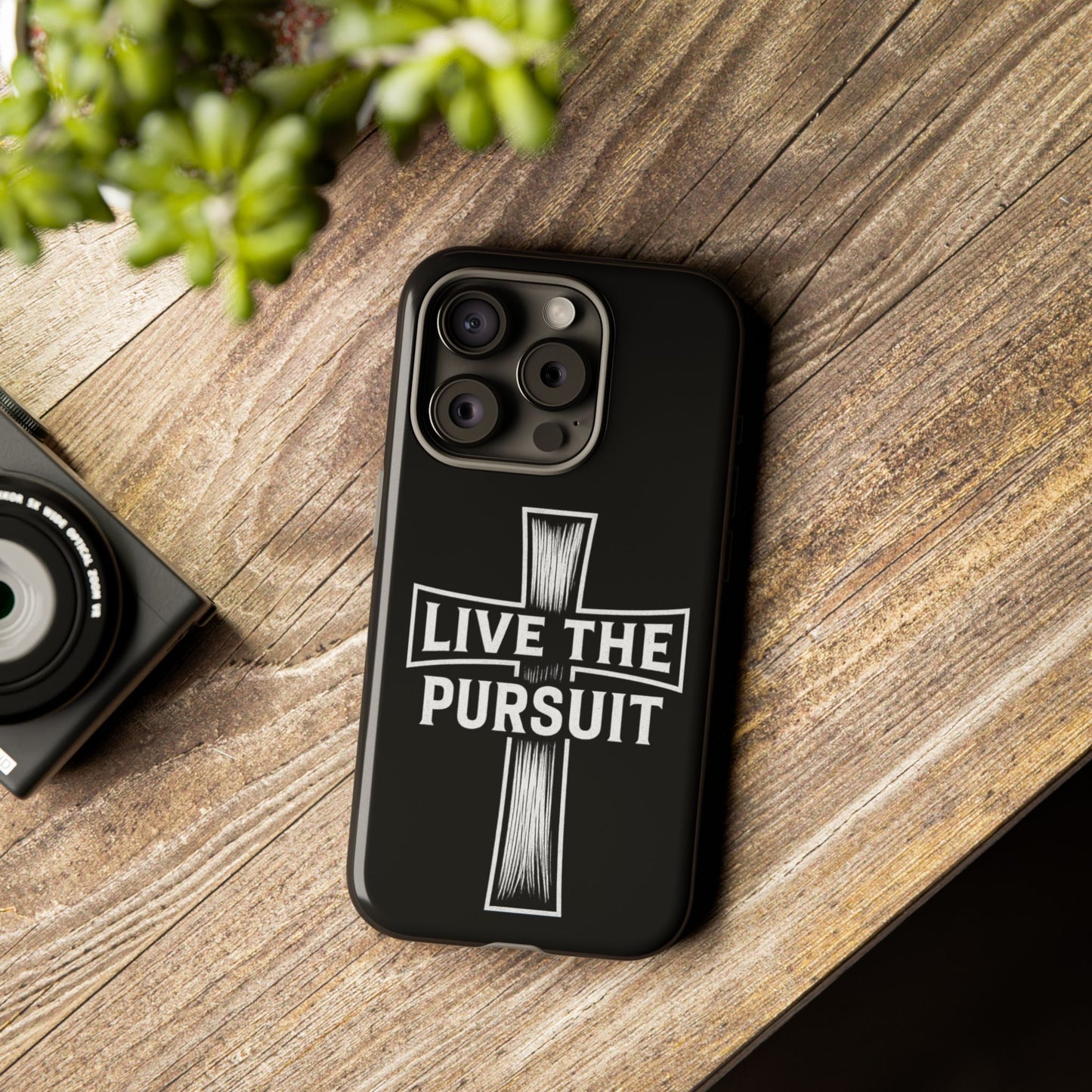 Live The Pursuit Cross Phone Case