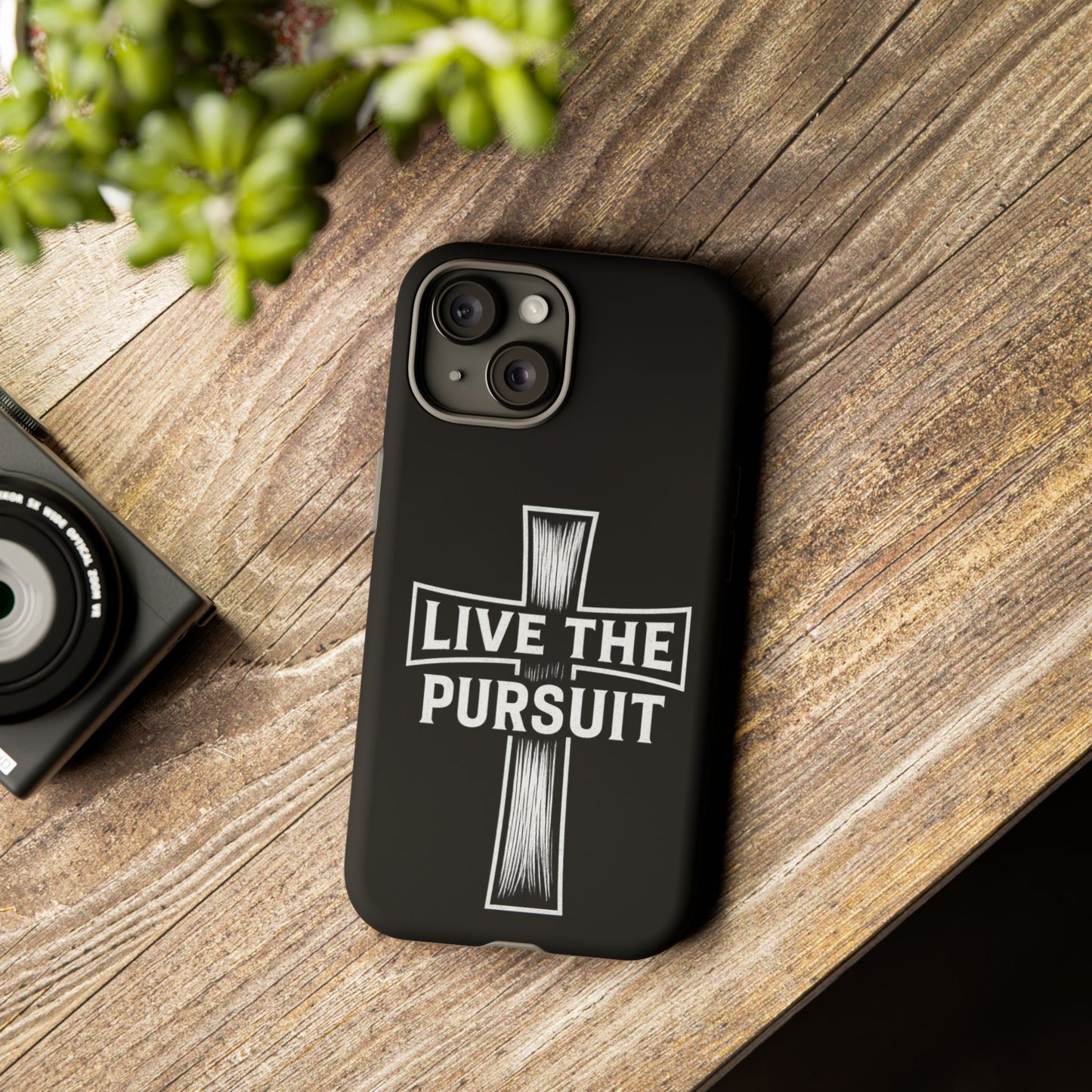 Live The Pursuit Cross Phone Case