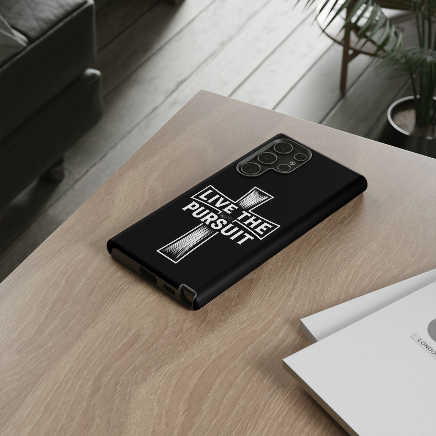 Live The Pursuit Cross Phone Case
