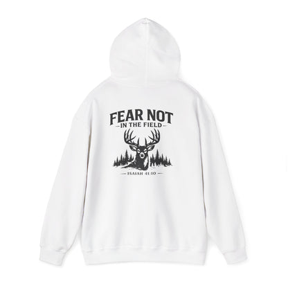 “Fear Not in the Field” Deer Graphic Sweatshirt (Isaiah 41:10)