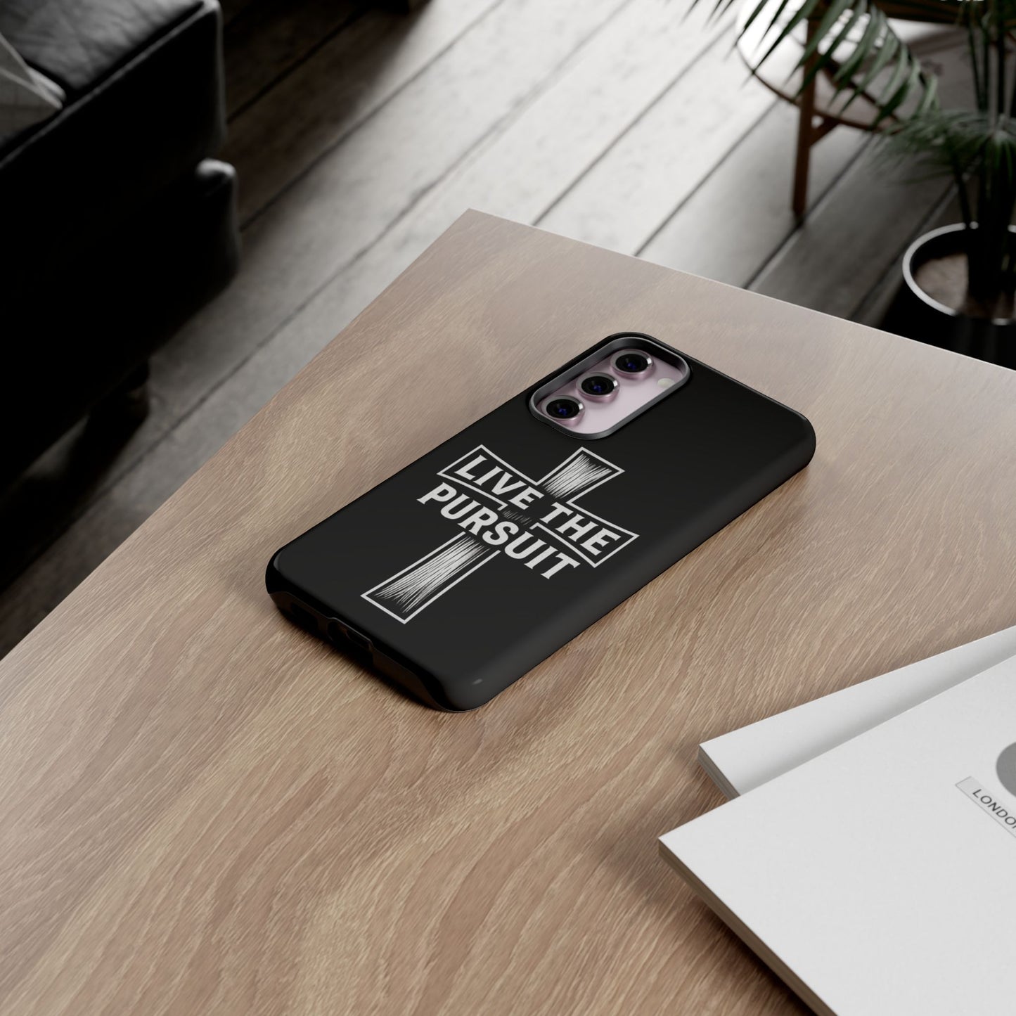 Live The Pursuit Cross Phone Case