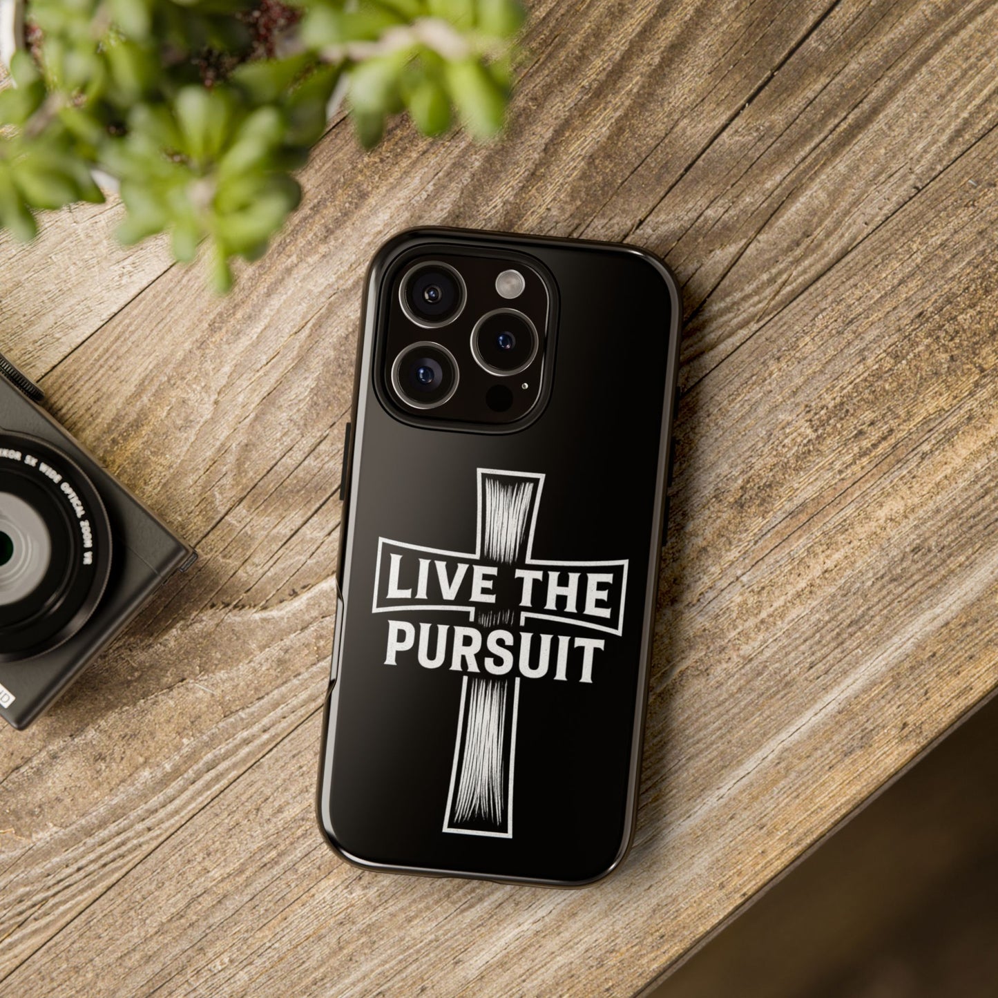 Live The Pursuit Cross Phone Case