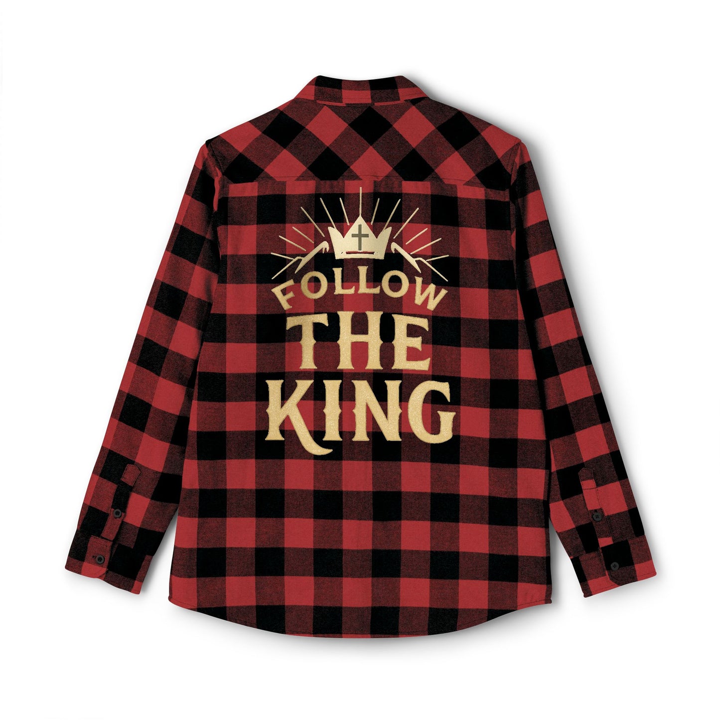 Follow the King Faith Flannel Shirt