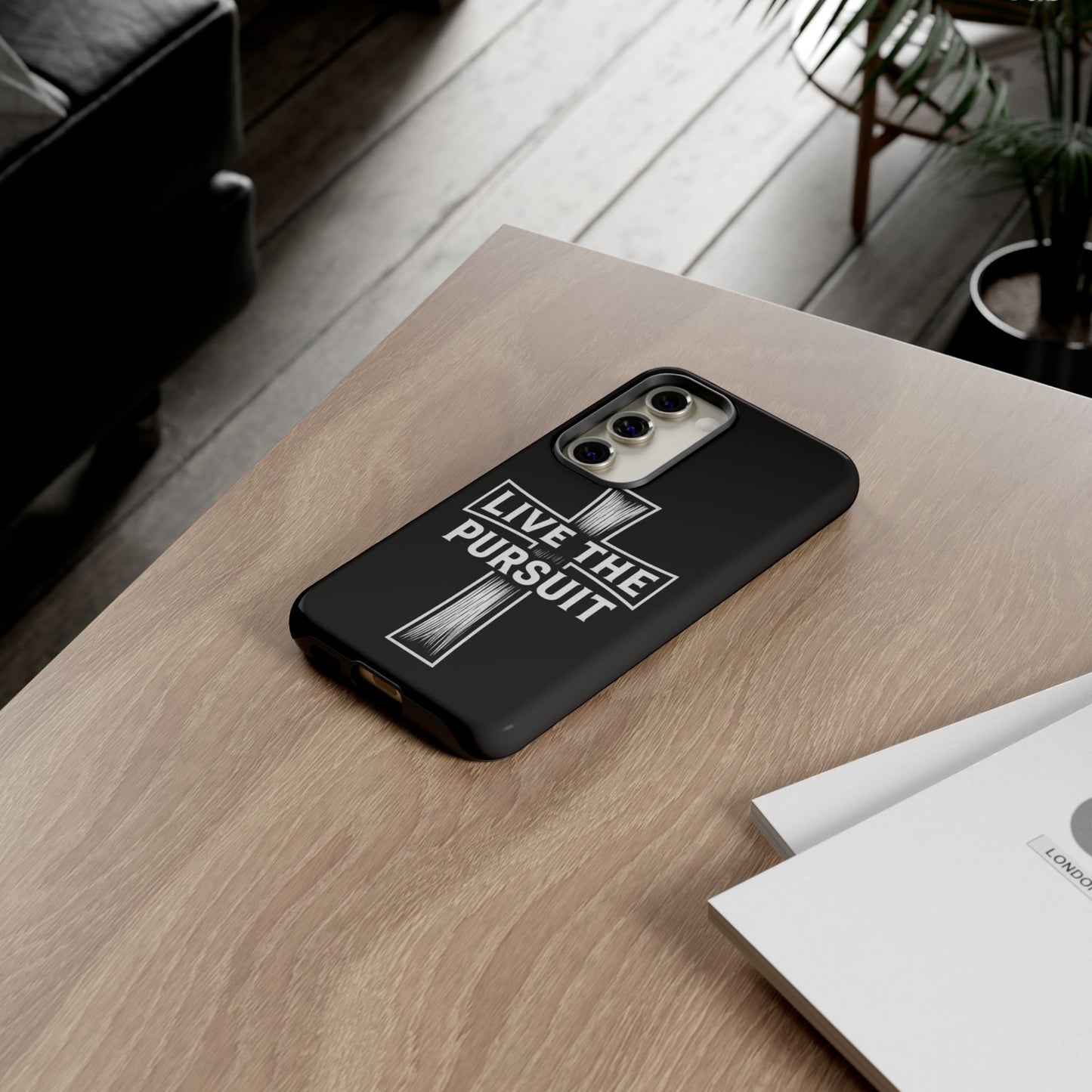 Live The Pursuit Cross Phone Case