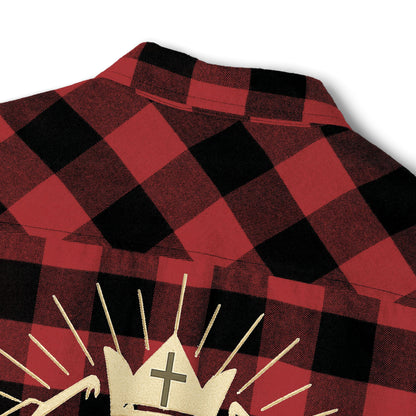 Follow the King Faith Flannel Shirt
