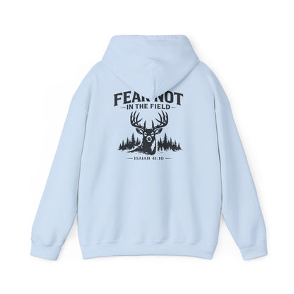 “Fear Not in the Field” Deer Graphic Sweatshirt (Isaiah 41:10)