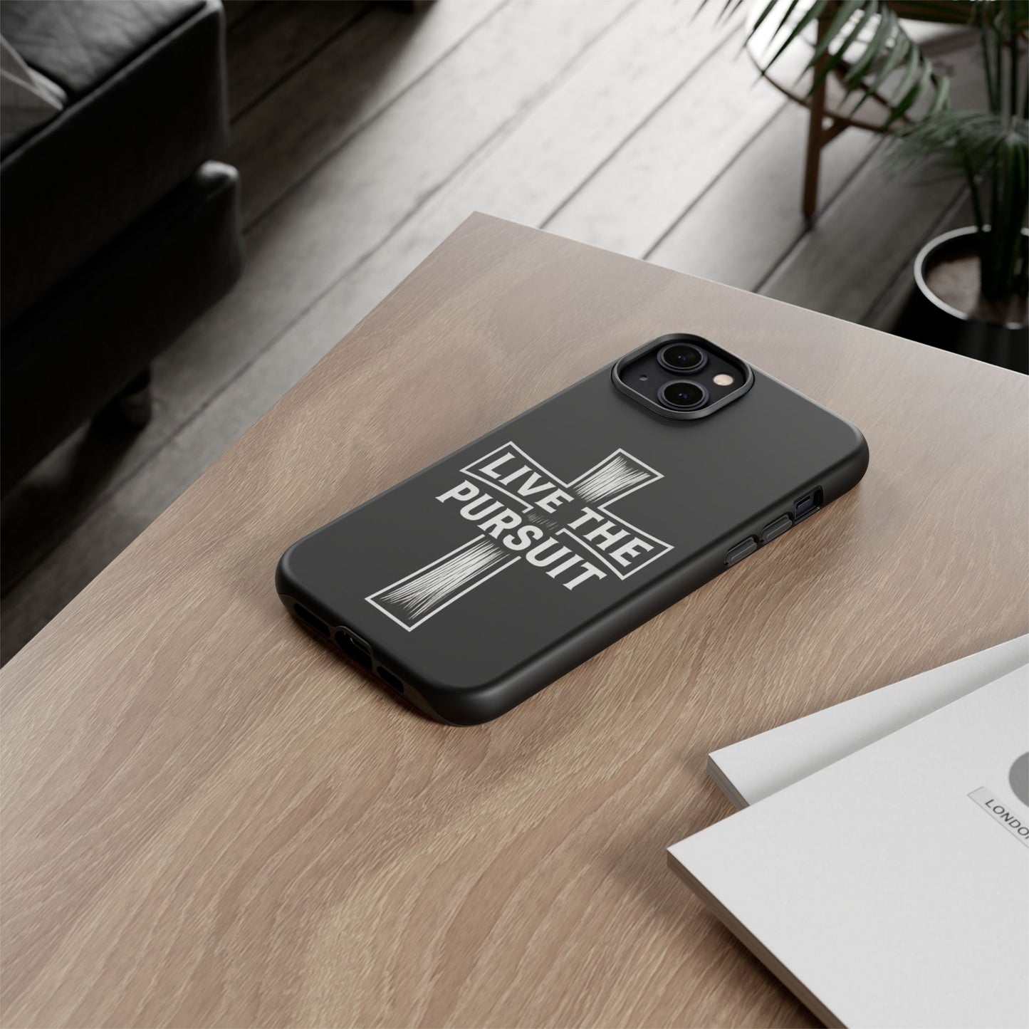 Live The Pursuit Cross Phone Case
