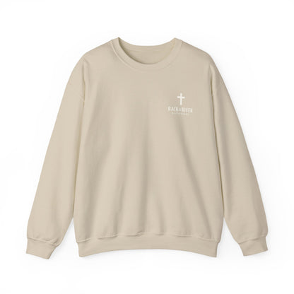 Still Enough To Hear Him Crewneck - Bow Hunter Faith Collection