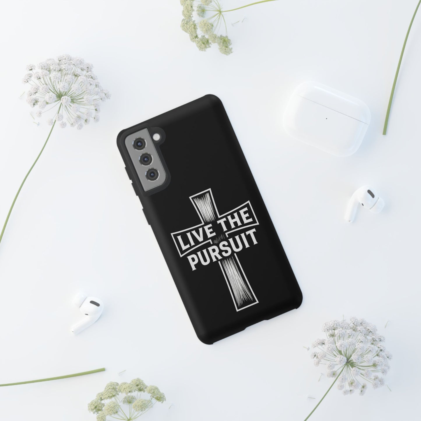 Live The Pursuit Cross Phone Case