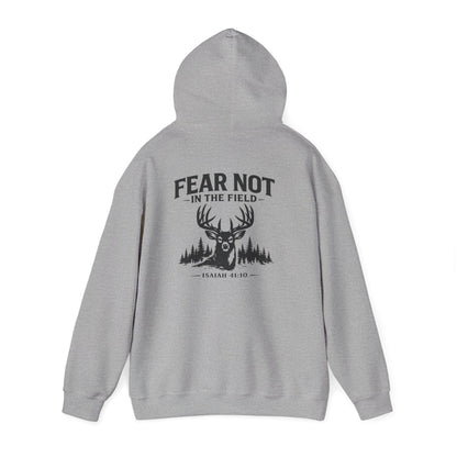 “Fear Not in the Field” Deer Graphic Sweatshirt (Isaiah 41:10)