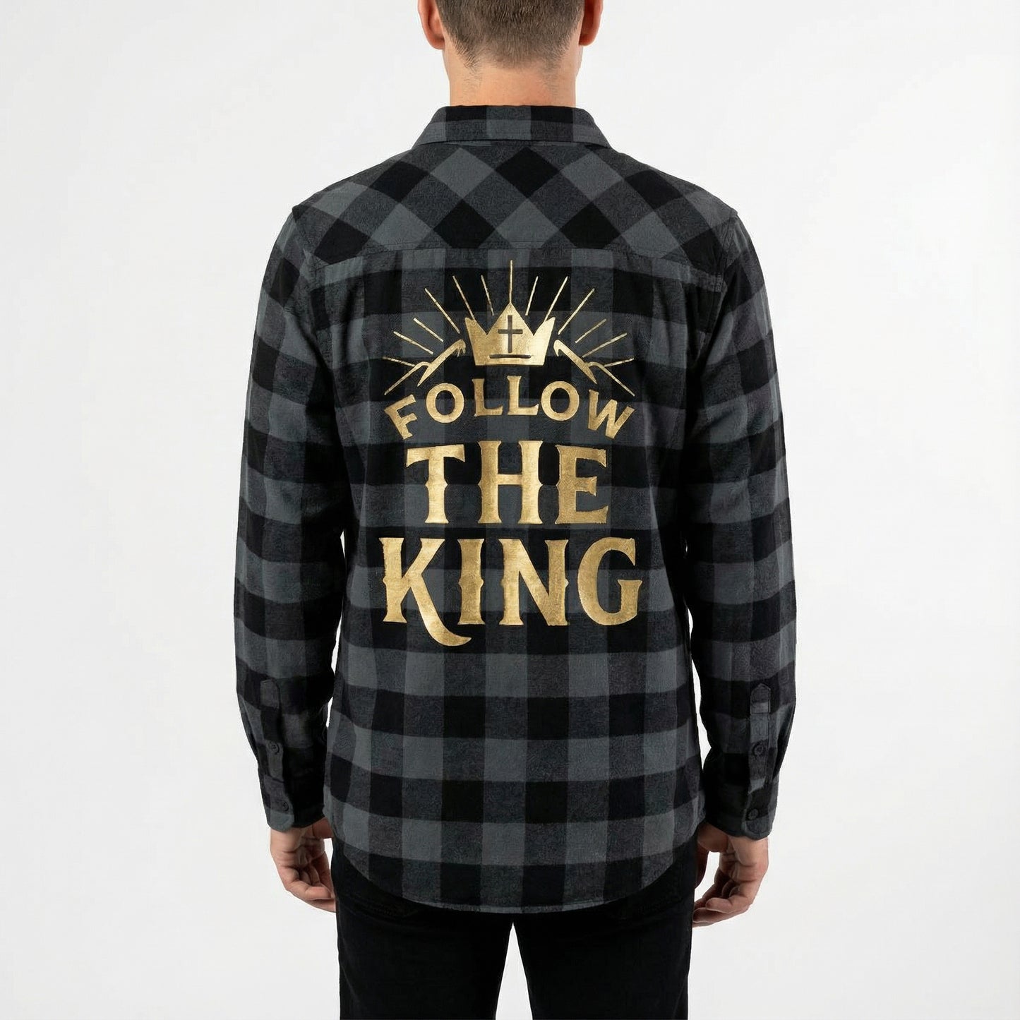 Follow the King Faith Flannel Shirt